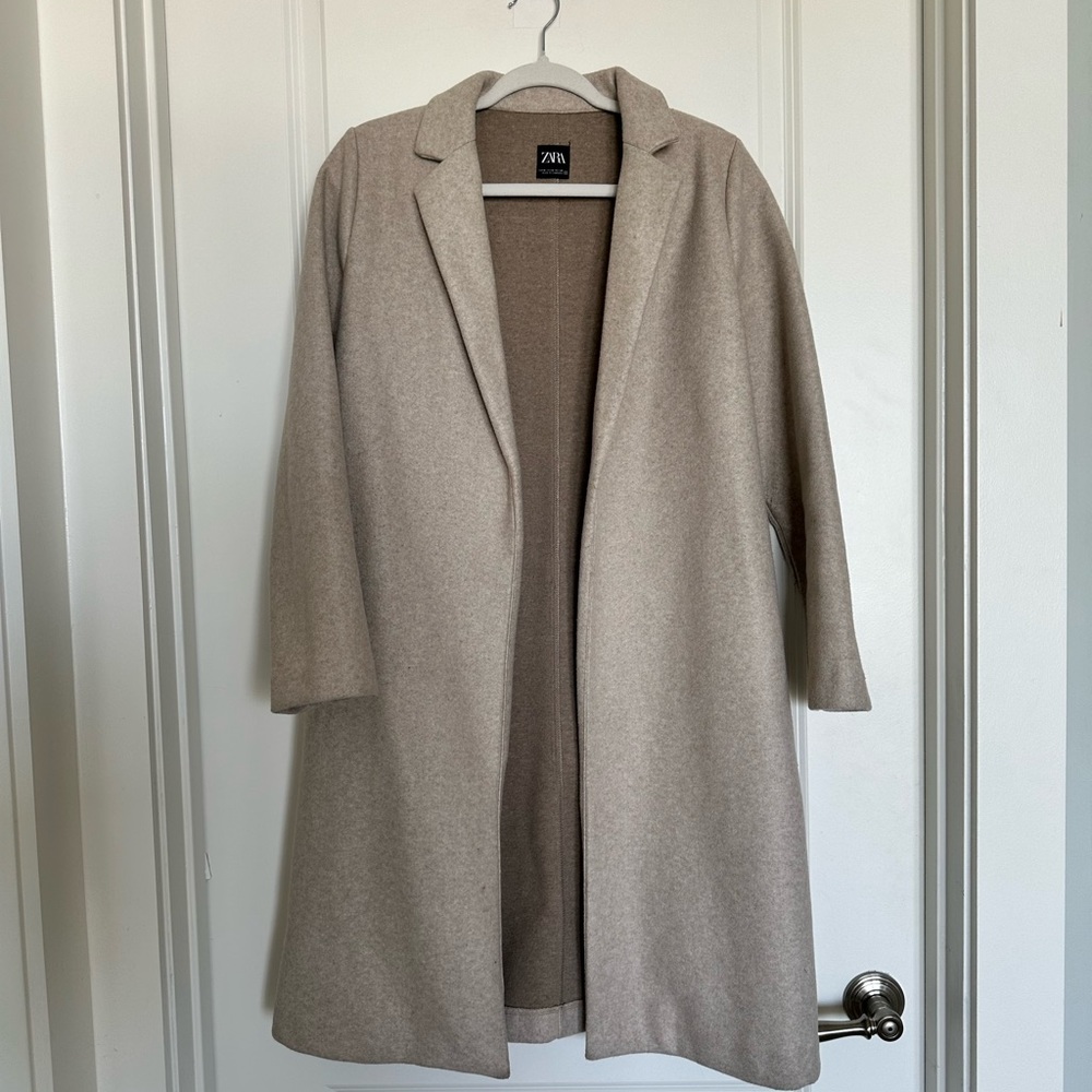 Zara Coat - Beige